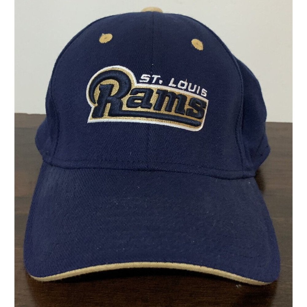 Vintage NFL St. Louis Rams Football Cap Hat One Size Fits Most